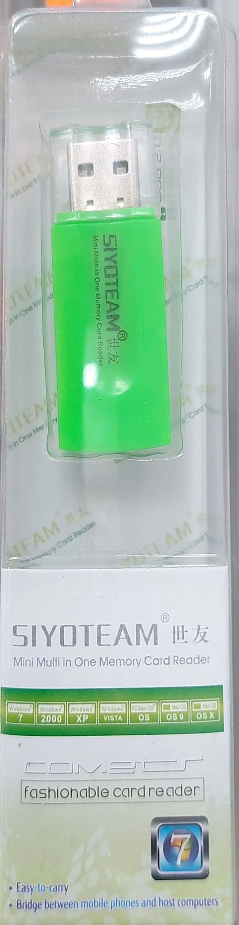 رم ریدر همه کاره فلزی Siyoteam SY-638