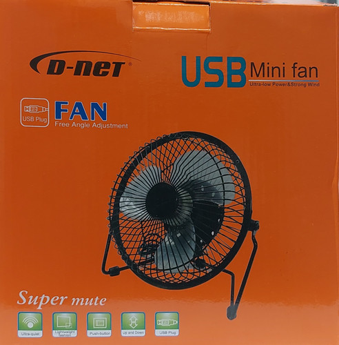 مینی پنکه رومیزی یو اس بی D-net