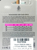 Queen ANGLE USB2.0 Flash Memory - 8GB طلایی (گارانتی مادام العمر شرکت آی تین)