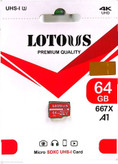 رم میکرو LOTOUS مدل U3 667X ظرفیت 64G