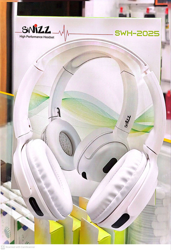 هدفون بی سیم Swizz مدل SWH-2025 - سفید - RYL
