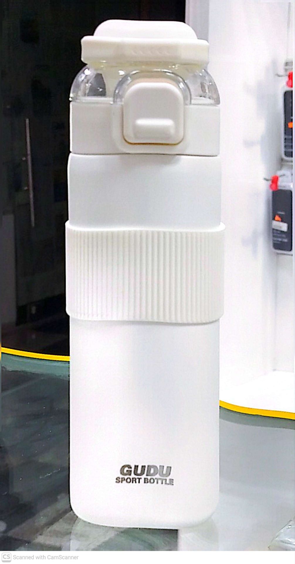 تراول ماگ Gudu مدل H-BW-1378 ظرفیت 700 میلی لیتر - سفید
