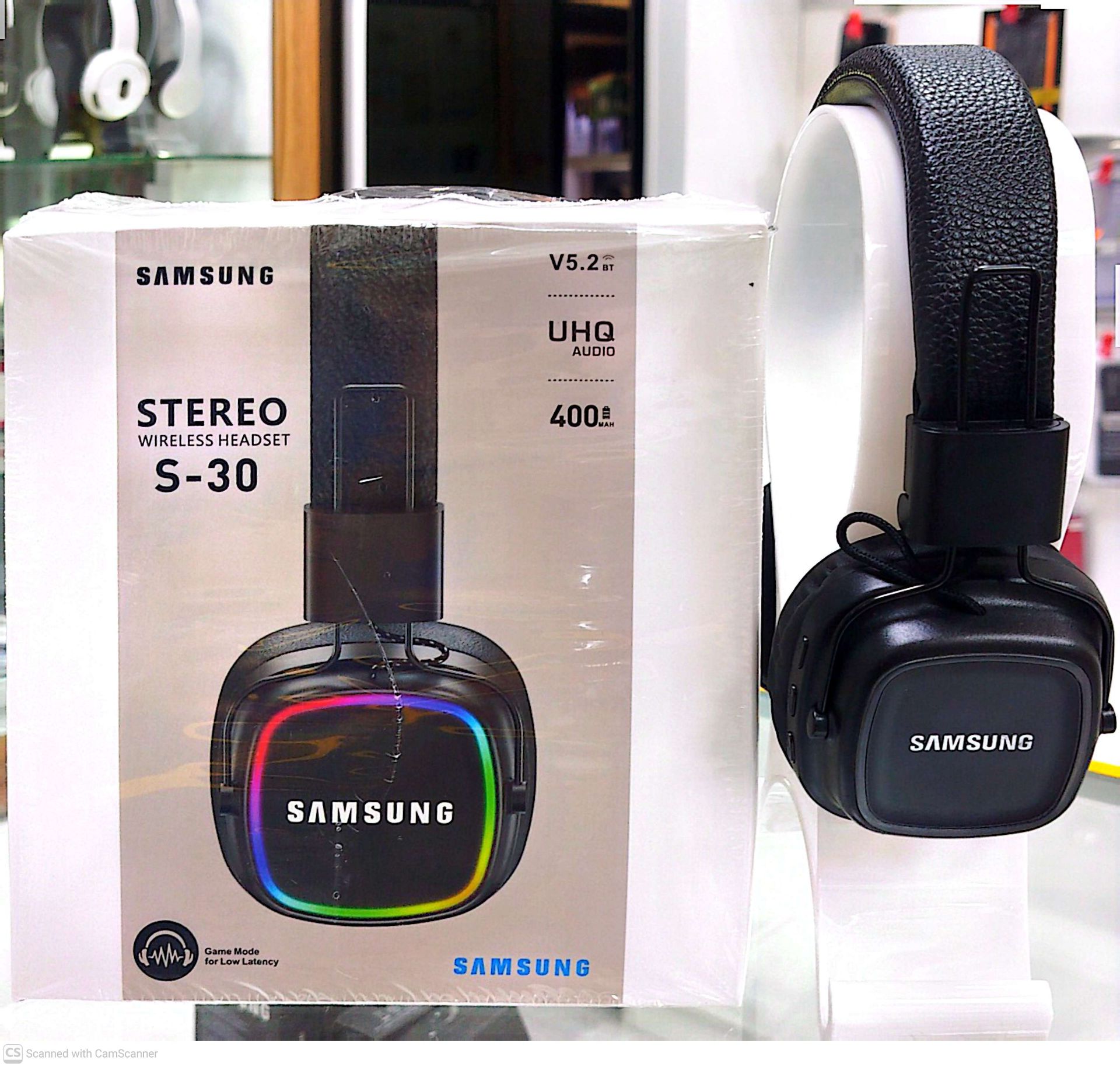 هدفون سامسونگ مدل STEREO S-30 ویژگی RGB دار