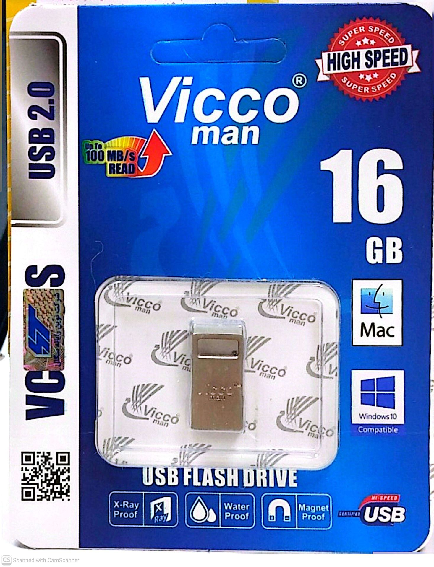فلش 16 گیگ ویکومن Vicco Man مدل VC264 USB2.0