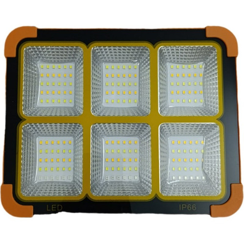 پروژکتور خورشیدی LED مدل TK (دارای پنل خورشیدی) - نارنجی
